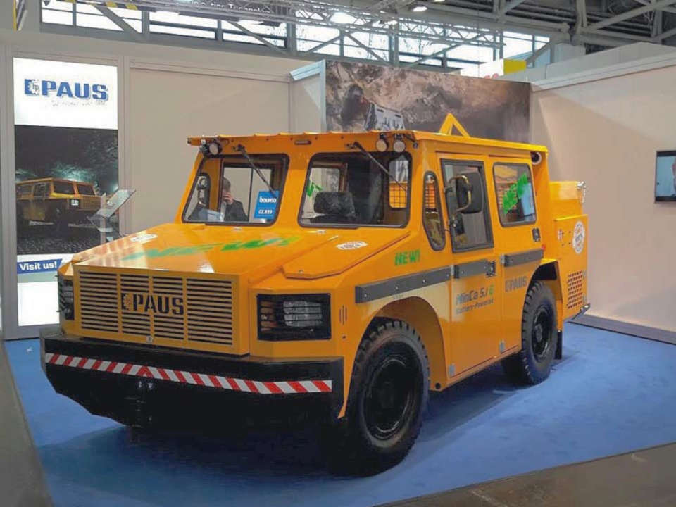 معرفی خودروی برقی PAUS MINCA 5.1 E - عملیات بی صدا ، سازگار با محیط زیست و قابل اعتماد در معدن