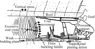 بالا بردن کف و "فشرده کردن" ( زمین شناسی زغالسنگ 7 )