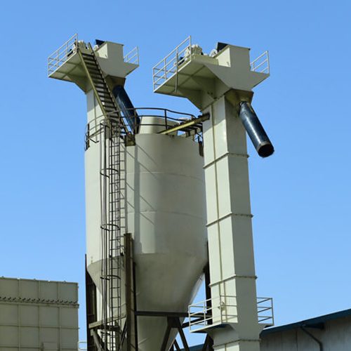 سازه (الواتور) یا آسانسور سطلی حلقه ای